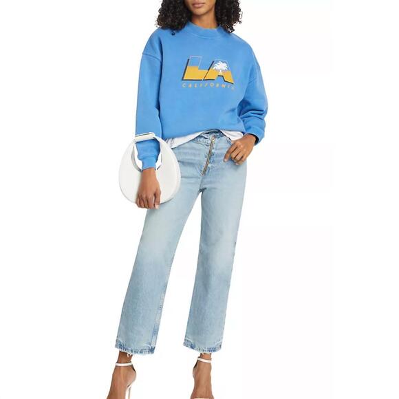 FRAME Denim - NEW FRAME le jane crop angled zipper jeans in rhode